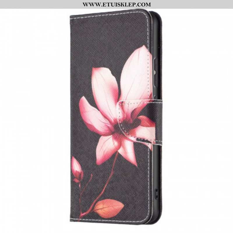 Etui Folio do Xiaomi 12 / 12X Różowy Kwiat